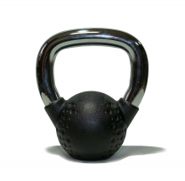 Гиря с хромированной ручкой полиуретановая ORIGINAL FITTOOLS FT-KB-CPU-4 4 кг