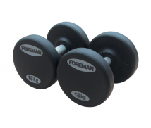 Обрезиненные фиксированные гантели FOREMAN FM/ARD-18KG