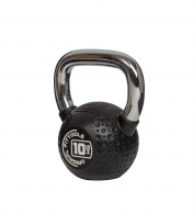 Гиря с хромированной ручкой полиуретановая ORIGINAL FITTOOLS FT-KB-CPU-10 10 кг