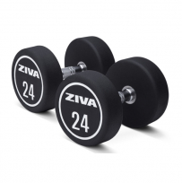 Гантели уретановые ZIVA ZXP-DBPU-8633 8 кг (пара)